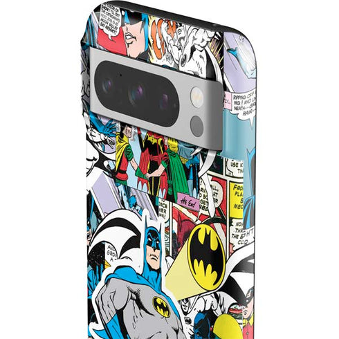 DC Comics Batman Vintage Pose Collage Art Google Pixel 8 Pro Impact Case